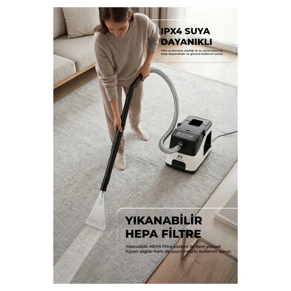 Pirantech Kt-503 Koltuk Ve Halı Yıkama Makinesi - Görsel 5