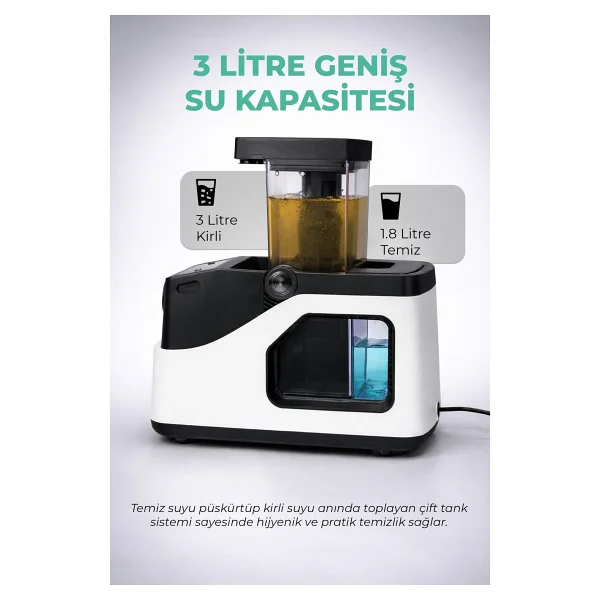 Pirantech Kt-503 Koltuk Ve Halı Yıkama Makinesi - Görsel 7
