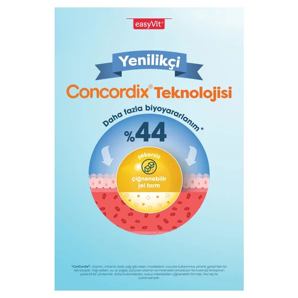 Easyvit Easyfishoil Omega 3 30 Tablet 2'li - Görsel 4