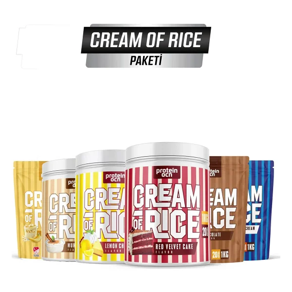 Proteinocean Cream Of Rice 1 Kg 6 Adet Öğün Tozu - Görsel 4