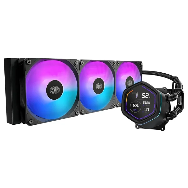 Cooler Master Masterliquid Core Nex Digital Argb Mlx-D36m-A18pa-Rd 360 Mm İşlemci Sıvı Soğutucu - Görsel 3