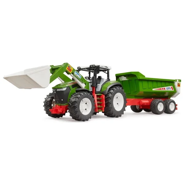 Bruder Kepçeli Ve Römorklu Traktör - Görsel 2