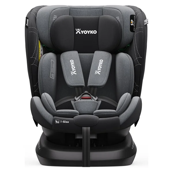 Yoyko Rich Alarmlı 360 Derece Dönebilen I-Size 0-36 Kg Oto Koltuğu - Görsel 2