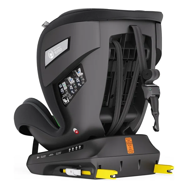 Yoyko Rich Alarmlı 360 Derece Dönebilen I-Size Siyah 0-36 Kg Oto Koltuğu - Görsel 3