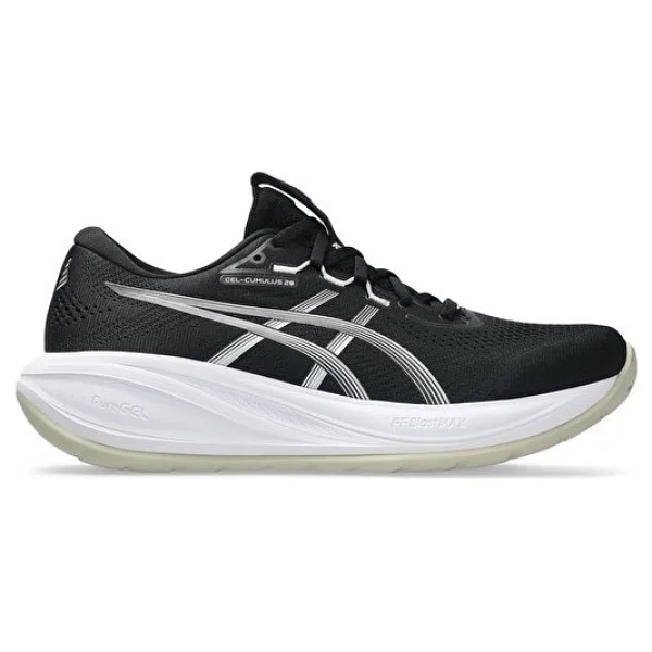 Asics Gel-Cumulus 28 1011c143-002 Siyah-Beyaz Erkek Koşu Ayakkabısı - Görsel 9