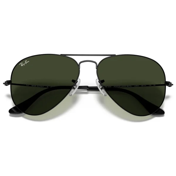 Ray-Ban Aviator 3025 L2823 Black-Green Güneş Gözlüğü - Görsel 6