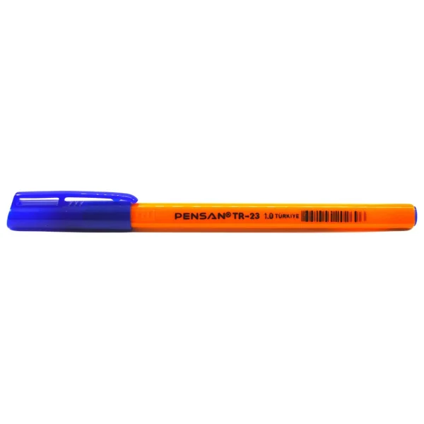 Pensan Tr-23 Üçgen Gövde 1.0 Mm 50'li Kutu Mavi Tükenmez Kalem - Görsel 2