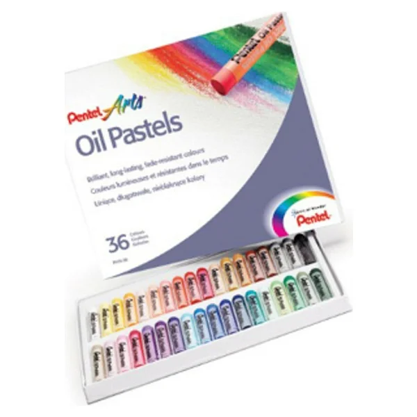 Pentel Arts 36'lı Yağlı Pastel Boya - Görsel 2