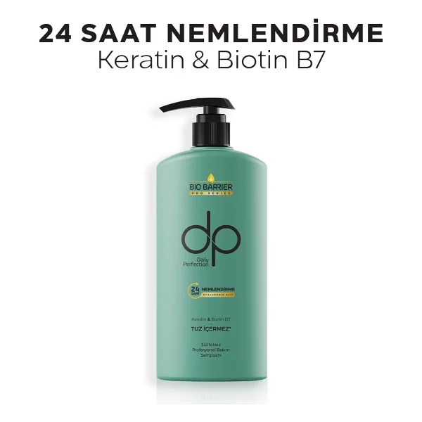 Dp Daily Perfection Bio Barrier Nemlendirici Tuzsuz Şampuan 500 Ml - Görsel 4