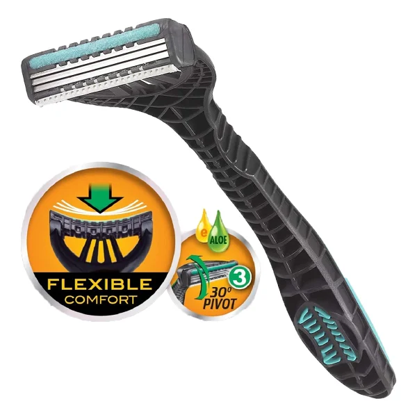 Wilkinson Sword Xtreme 3 Sensitive 8+4 Kullan At Tıraş Bıçağı Hassas Cilt Dostu Aloe Vera İçerir - Görsel 3