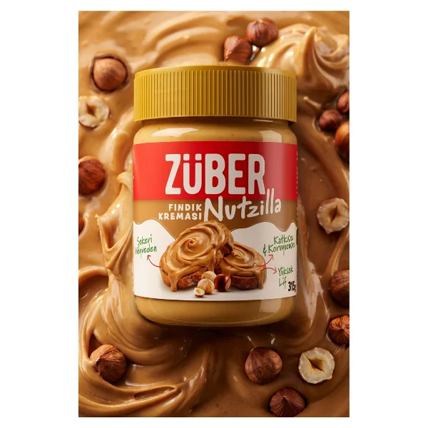 Züber Nutzilla Fındık Kreması 315 Gr - Görsel 2