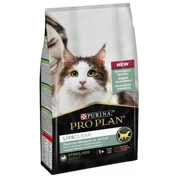 Pro Plan Liveclear Alerjen Azaltan Somonlu 1.4 Kg Kısırlaştırılmış Yetişkin Kedi Maması - Görsel 8