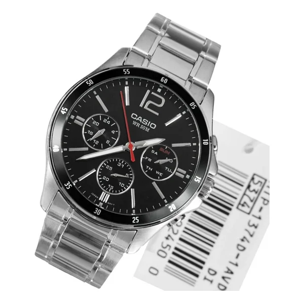 Casio Standart Mtp-1374d Çelik Kordon Erkek Kol Saati - Görsel 4