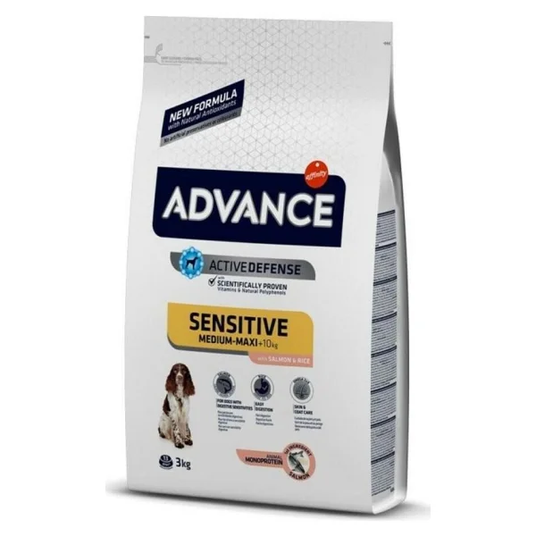 Advance Medium & Maxi Sensitive Somonlu 3 Kg Yetişkin Köpek Maması - Görsel 6