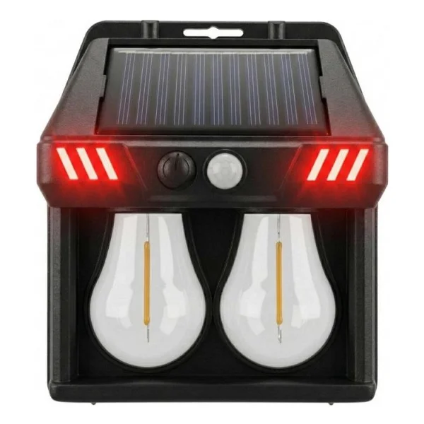 Panther Pt-2972 2 LED Filament Sensörlü Solar Bahçe Aydınlatması - Görsel 2