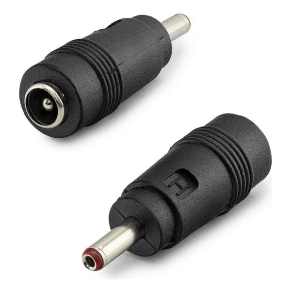 Notebook Adaptör Ucu Çevirici 3.5x1.35 (M) To 5.5x2.5 (F) 10lu Paket Siyah Hdx1314 - Görsel 2