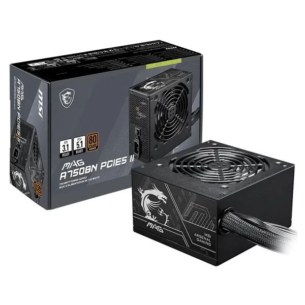 Msı Mag A750bn Pcıe5 Iı 750 W Power Supply - Görsel 6