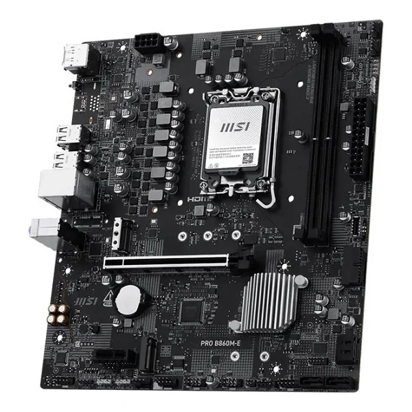 Msı Pro B860m-E Intel Lga1851 DDR5 Micro Atx Anakart - Görsel 6