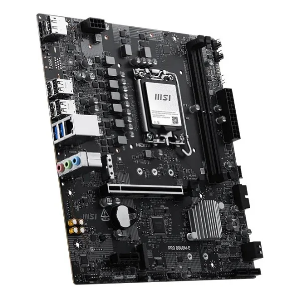 Msı Pro B860m-E Intel Lga1851 DDR5 Micro Atx Anakart - Görsel 7