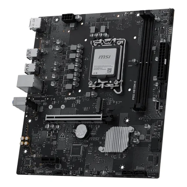 MSI Pro H810M-E Intel LGA1851 DDR5 Micro ATX Anakart - Görsel 4