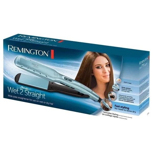 Remington S7350 Wet 2 Straight Islak Kuru Seramik Saç Düzleştirici - Görsel 7