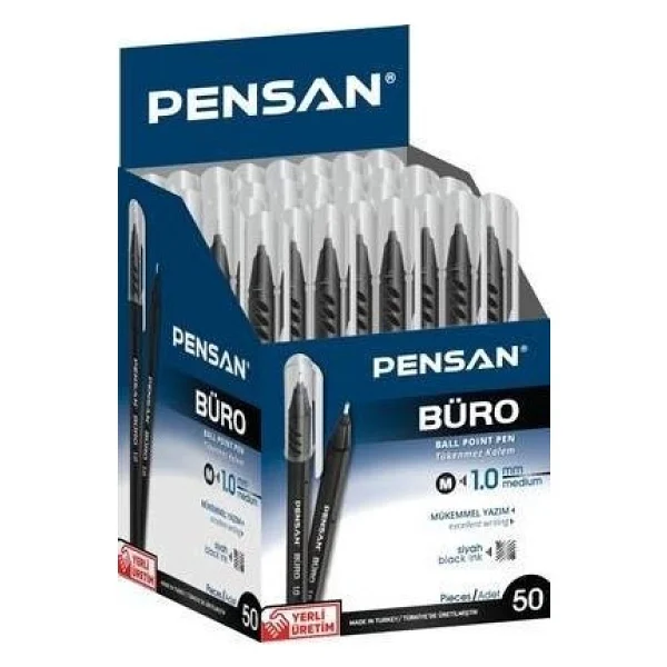 Pensan 2270 1 Mm 50'li Paket Tükenmez Kalem - Görsel 3