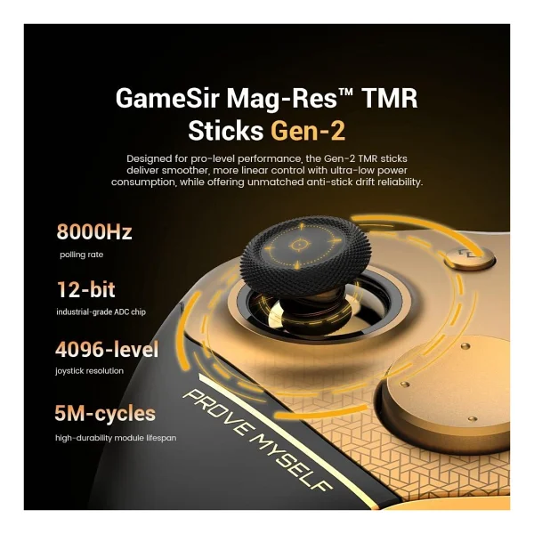 Gamesir G7 Pro 8K PC Champion Edition Kablolu/Kablosuz Oyun Kolu - Görsel 5