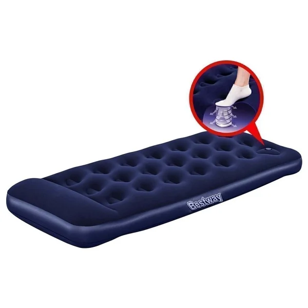 Bestway 67223 Ayak Pompalı Tek Kişilik Şişme Yatak - Görsel 2