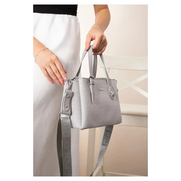 Just Polo Kadın Orijinal Just Polo Ayarlanabilir Askılı Şık El Ve Omuz Çantası Shopper Ebat : 18 X 25 Cm - Kahverengi - Görsel 9