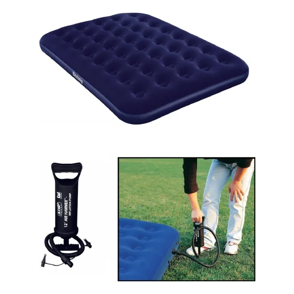 Bestway 67002 Bw117 Elektrikli Pompalı Çift Kişilik Şişme Yatak - Görsel 3