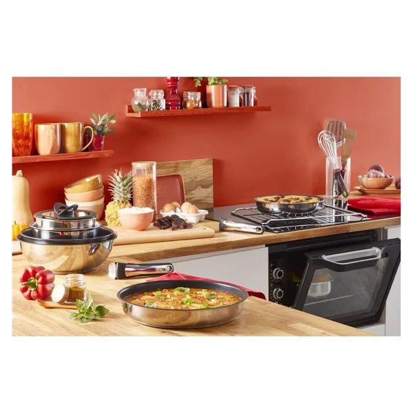 Tefal Ingenio Preference 6x 7 Parça Tava Ve Tencere Seti - Görsel 7