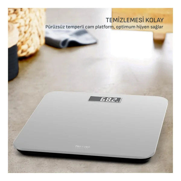 Tefal Premiss Gümüş Dijital Tartı - Görsel 3