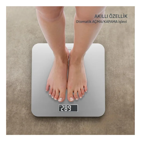 Tefal Premiss Gümüş Dijital Tartı - Görsel 7