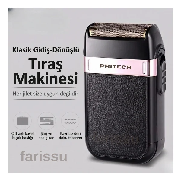 Pritech Rf-1551 Tıraş Makinesi - Görsel 8