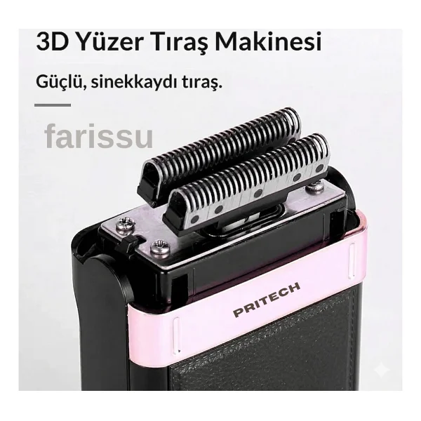 Pritech Rf-1551 Tıraş Makinesi - Görsel 10