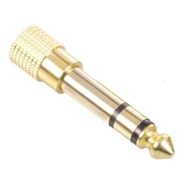 Alfais 4458 6.3 Mm Erkek To 3.5 Mm Dişi Çevirici Dönüştürücü Jack Adaptörü - Görsel 4