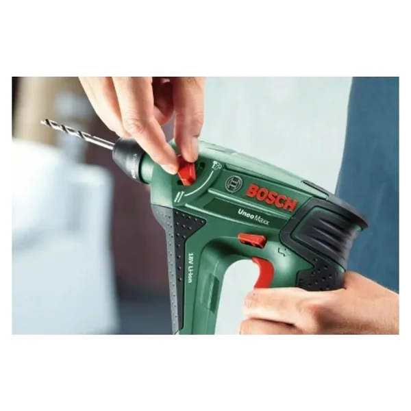Bosch Uneo Maxx Çift Akülü 2.5 Ah Kırıcı-Delici - Görsel 6