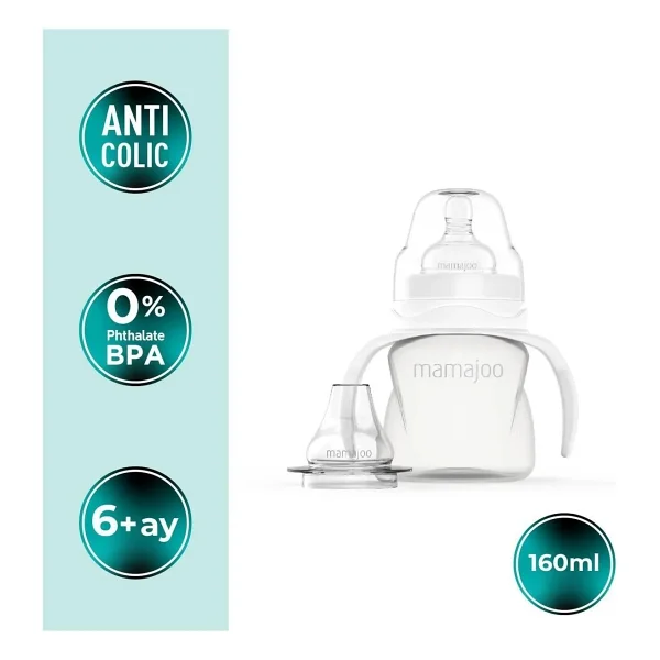 Mamajoo 6 Ay+ Kulplu Alıştırma Biberonu 160 Ml - Görsel 6