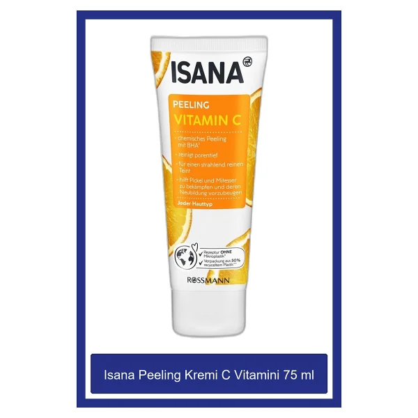 Isana C Vitamini 75 Ml Krem Peeling - Görsel 3