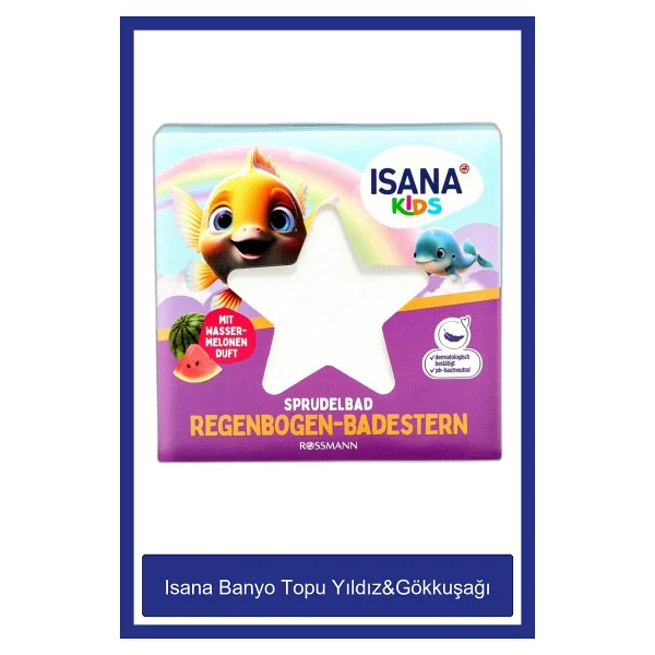 Isana Kids Yıldız & Gökkuşağı Banyo Topu - Görsel 3