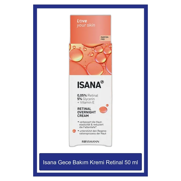 Isana Retinal 50 Ml Gece Kremi - Görsel 5