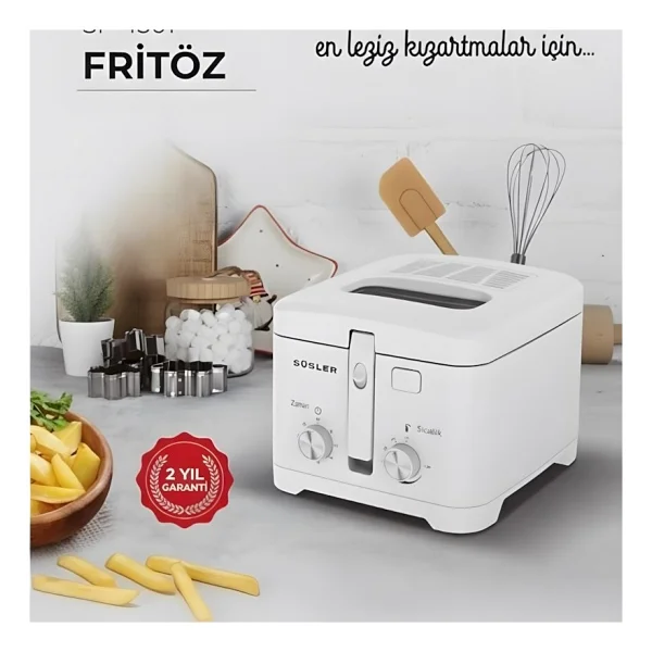 Süsler Sf-4301 2.5 Lt Fritöz - Görsel 2