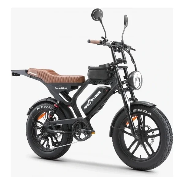 Ape Ryder Mandrill 1000 W Siyah Elektrikli Bisiklet - Görsel 2