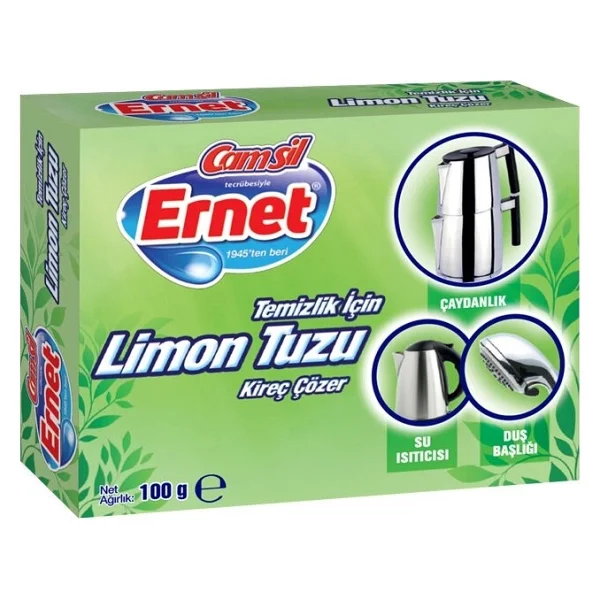 4 Adet Ernet Temizlik İçin Limon Tuzu 100 G - Görsel 2