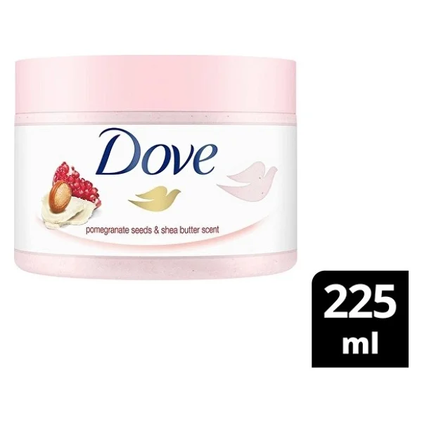 Dove Vücut Peelingi 225 ml Pomegranate