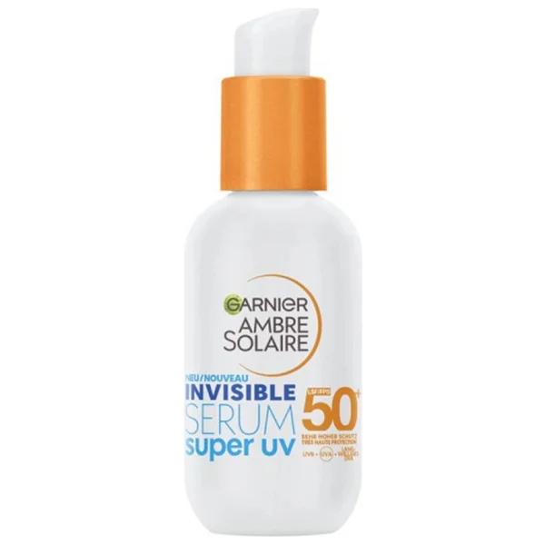 2 Adet Garnier Ambre Solaire Invisible Serum Super Uv Günlük Güneş Koruyucu Serum - Görsel 2