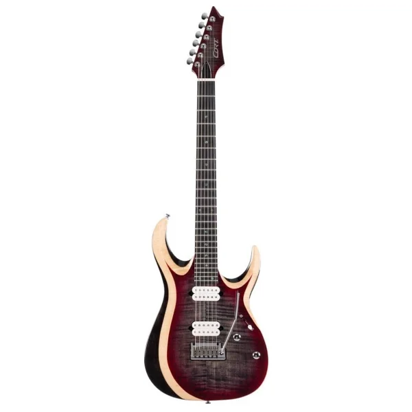 Cort X700 Duality Iı Lvb Elektro Gitar, Çantalı, Lava Burst - Görsel 2