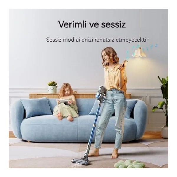 Greenote GSC50 Şarjlı Dikey Süpürge - Görsel 3