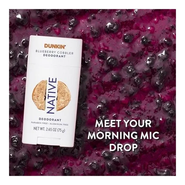 Native Dunkin Blueberry Cobbler 75 Gr Stick Deodorant - Görsel 3