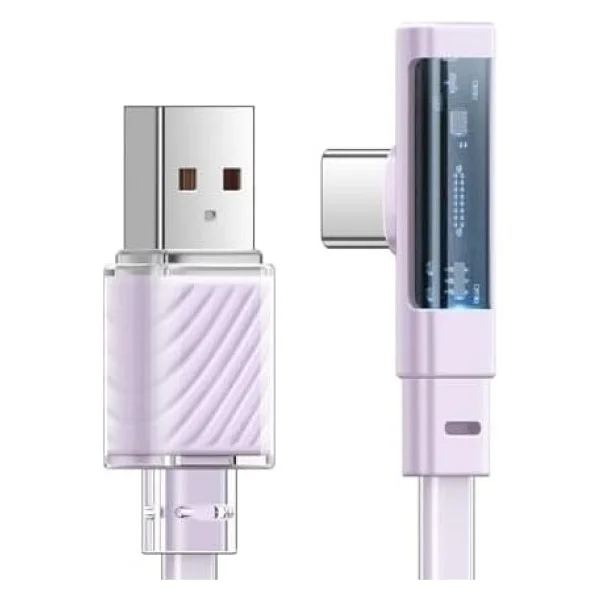 Mcdodo Ca-3424 1.8 M Mor USB To Type-C Hızlı Şarj Kablosu - Görsel 4